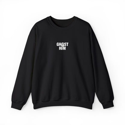 Ghost Him Embroidered Crewneck Sweatshirt