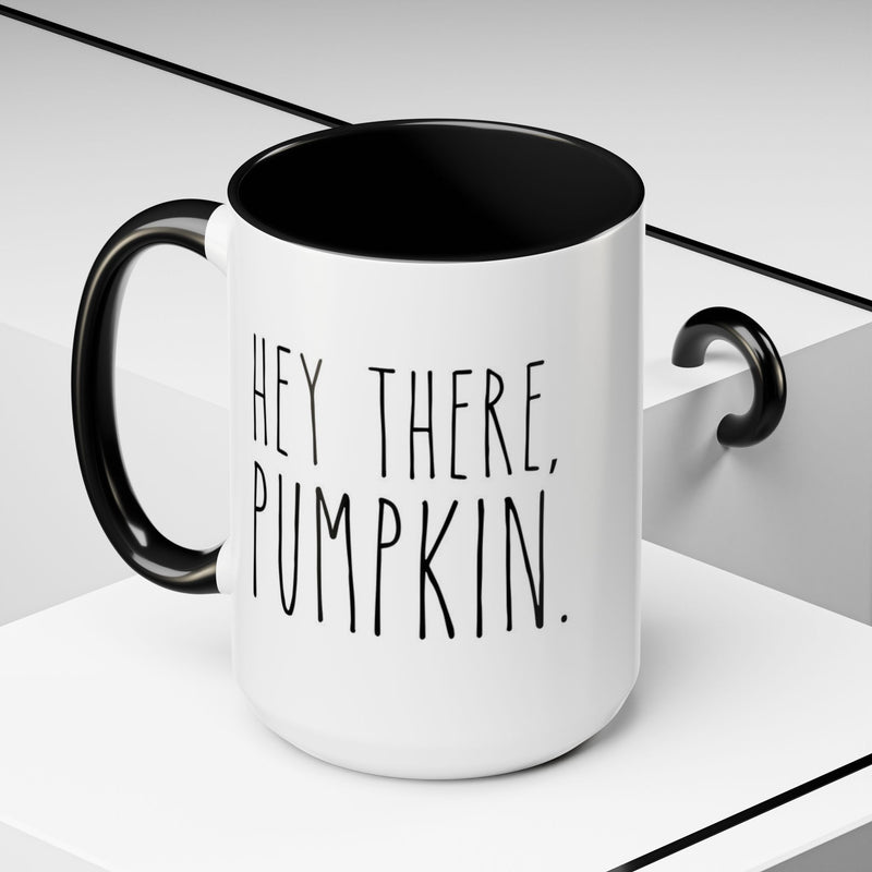 Hey There Pumpkin Accent Coffee Mug (11, 15oz)