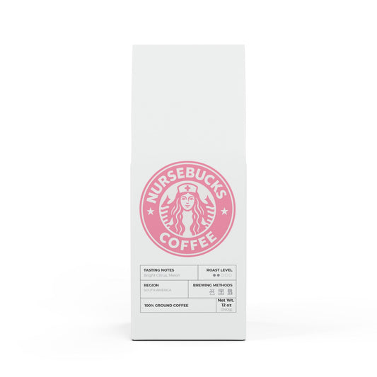 Nursebucks Pink Colombia Single Origin Coffee (Light-Medium Roast)