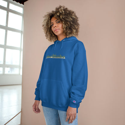 Lagos City Skyline Champion Hoodie