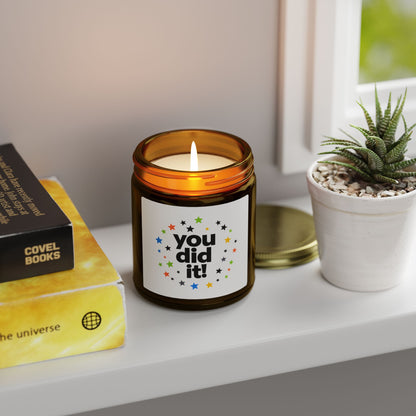 You Did It! Scented Candle (4oz & 9oz)