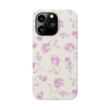 Lavender Rose Slim iPhone Case