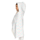 Multicolor Polka Dot Youth Hooded Towel