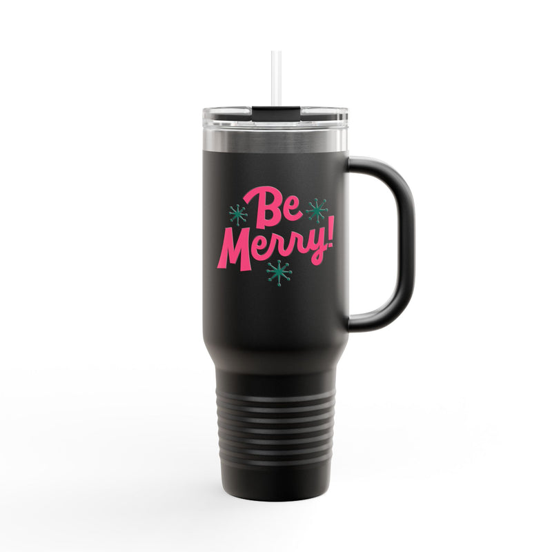 Be Merry Insulated Travel Mug, 40oz