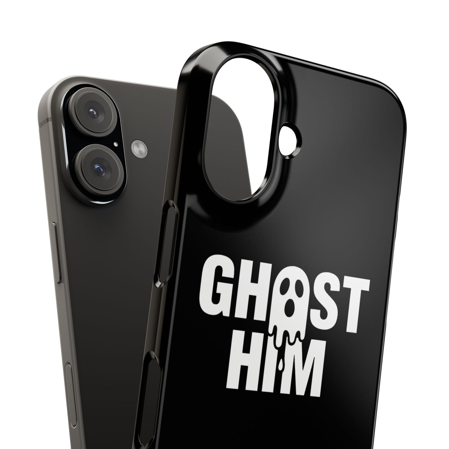 Ghost Him Slim iPhone Case