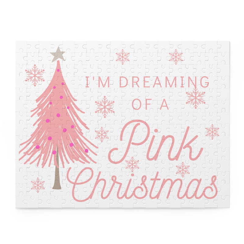 Dreaming of a Pink Christmas Puzzle (120, 252, 500-Piece)