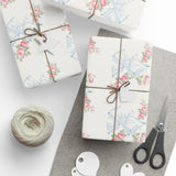 Rosa Beaux Blue Wrapping Papers