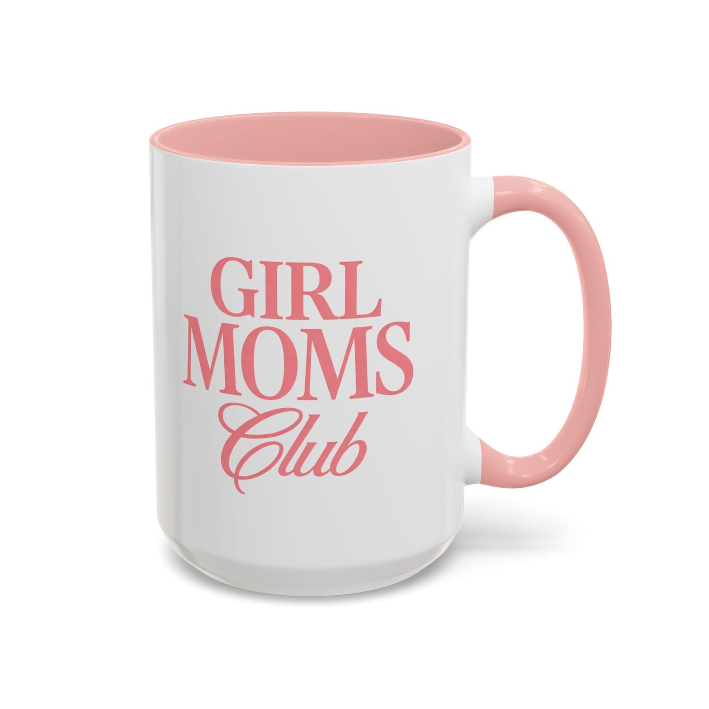 Girl Moms Club Accent Coffee Mug — 11/15oz