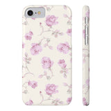 Lavender Rose Slim iPhone Case