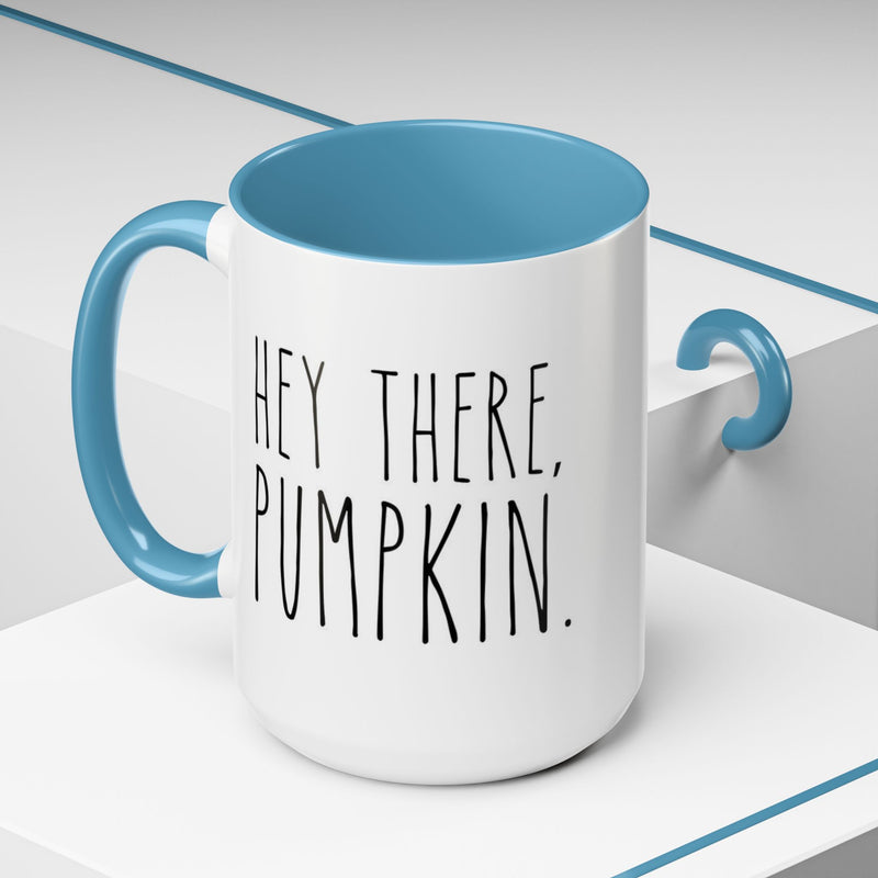 Hey There Pumpkin Accent Coffee Mug (11, 15oz)