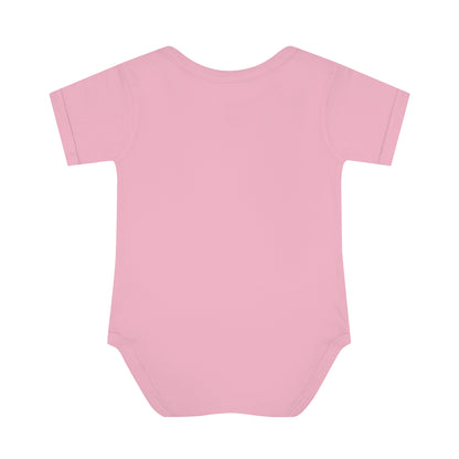 Rainbow Heart Baby Bodysuit