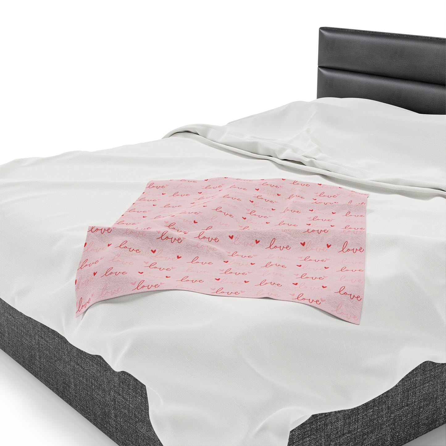 Love Silk Velveteen Plush Blanket