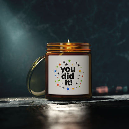 You Did It! Scented Candle (4oz & 9oz)