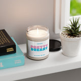 Pretty Dreamy Clean Cotton Scented Soy Candle