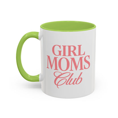 Girl Moms Club Accent Coffee Mug — 11/15oz