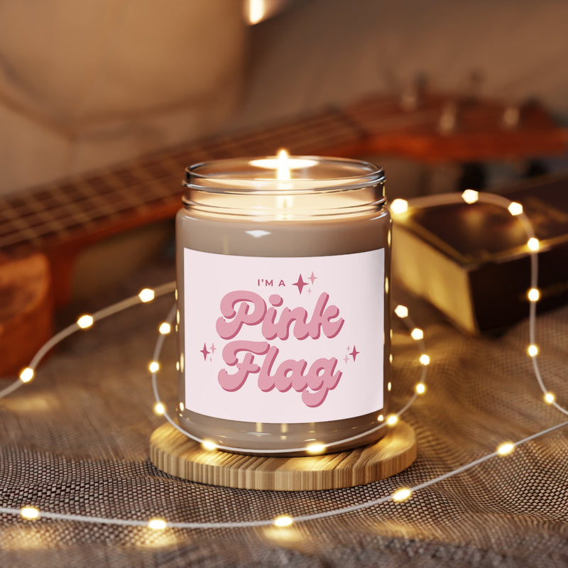 I'm a Pink Flag Scented Candles, 9oz