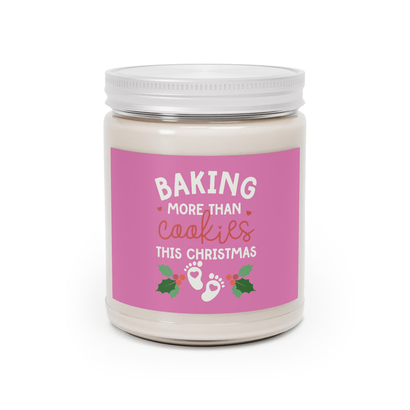 Baking More Than Cookies Pink Scented Candles, 9oz