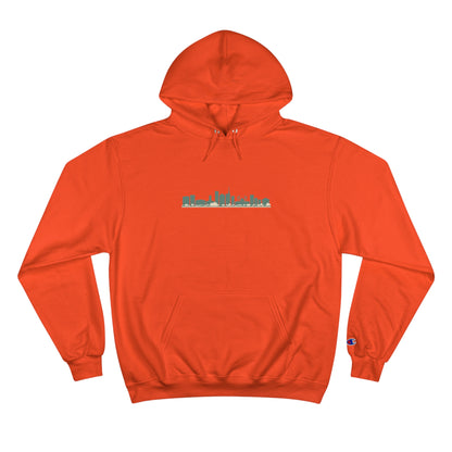 Lagos City Skyline Champion Hoodie