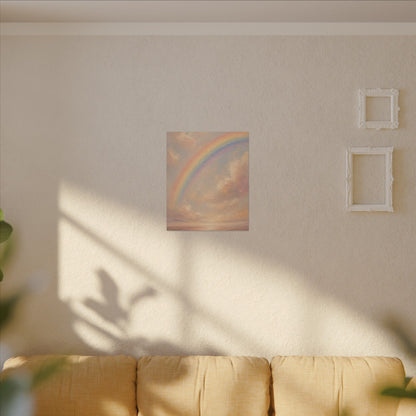 Rainbow Horizon Canvas Print — Matte Stretched Canvas
