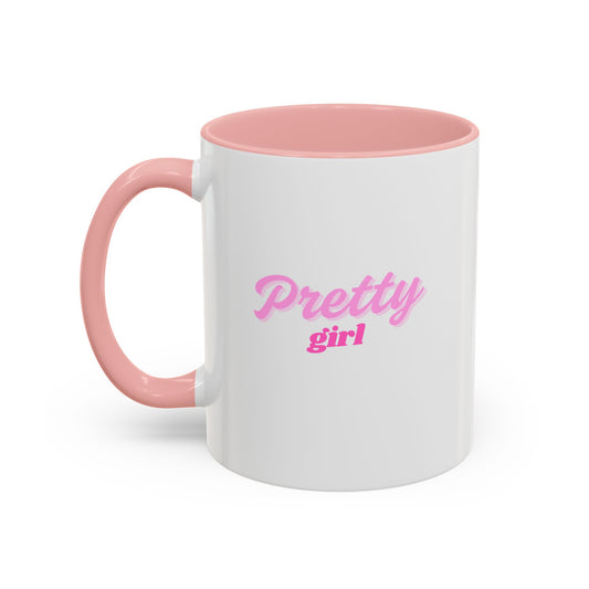 Pretty Girl Accent Coffee Mug