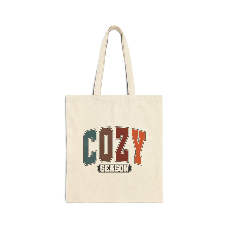 Cozy Season Cotton Canvas Tote Bag