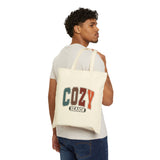 Cozy Season Cotton Canvas Tote Bag