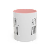 Hey There Pumpkin Accent Coffee Mug (11, 15oz)