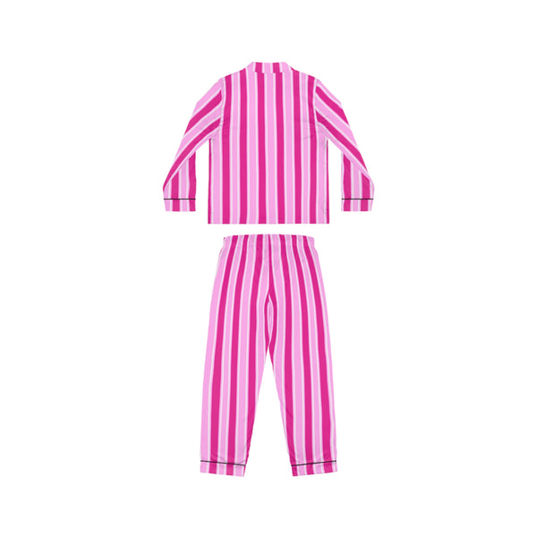 Think Pink Satin Pajama Set