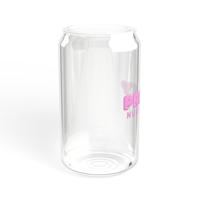 Pretty Nurse Club Sipper Glass