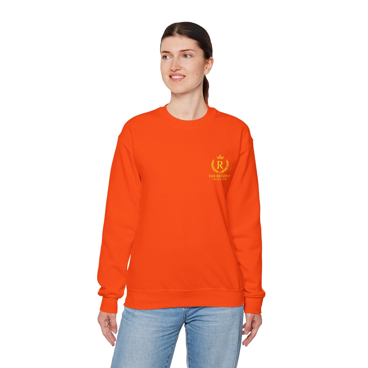 The Regent Collection Embroidered Crewneck Sweatshirt