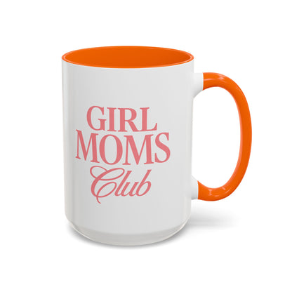 Girl Moms Club Accent Coffee Mug — 11/15oz