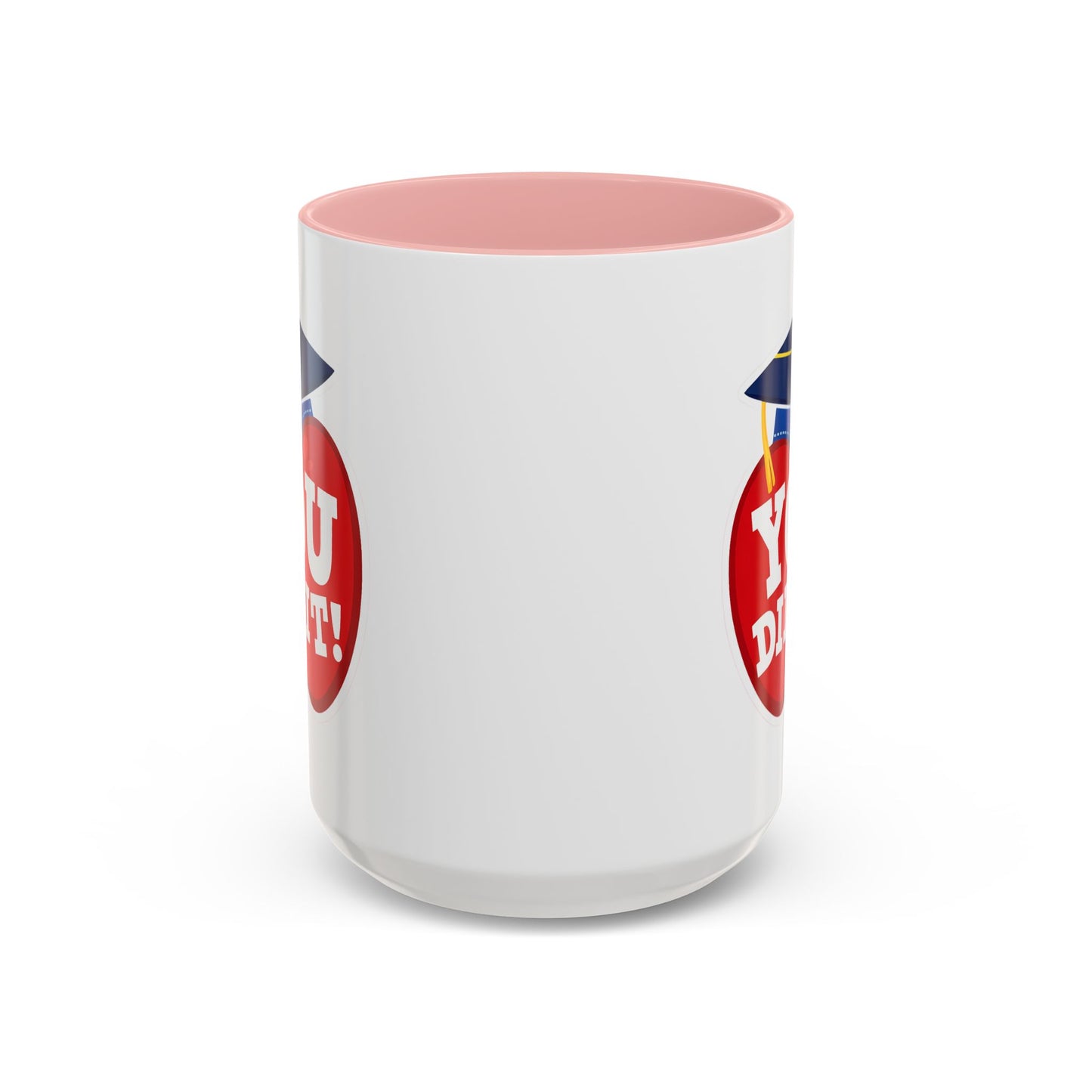 You Did It! Graduation Apple Accent Coffee Mug (11/15oz)
