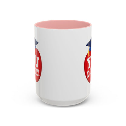 You Did It! Graduation Apple Accent Coffee Mug (11/15oz)