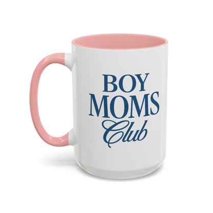 Boy Moms Club Accent Coffee Mug – 11/15oz