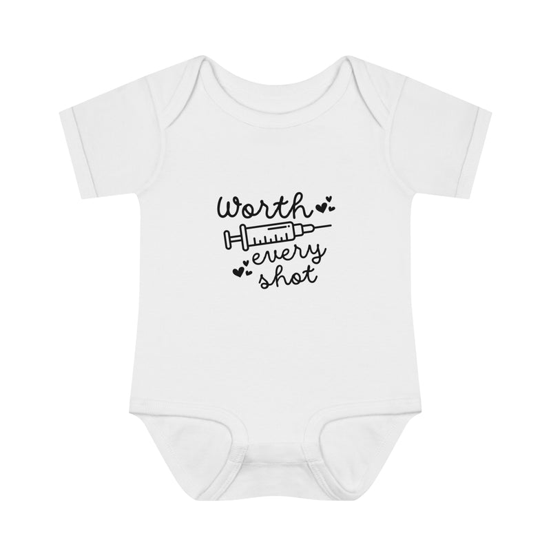 Worth Every Shot IVF Baby Bodysuit