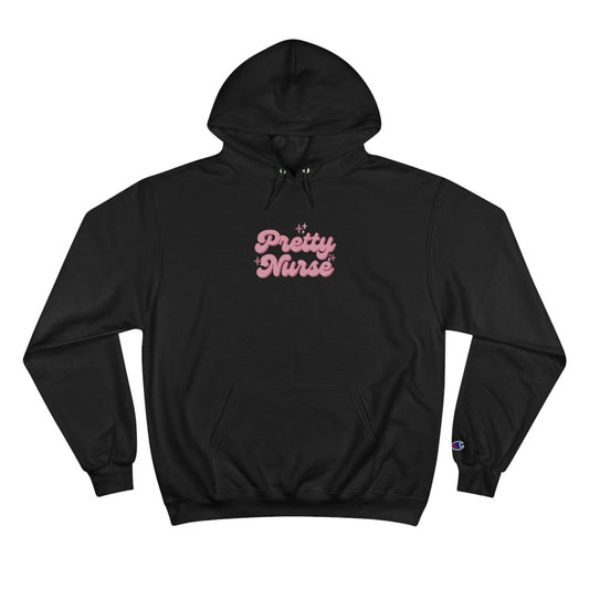 Pretty Nurse Sparkle Champion Hoodie