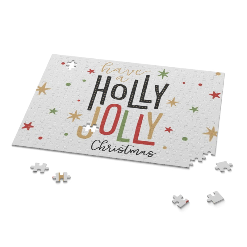 Holly Jolly Christmas Puzzle (120, 252, 500-Piece)