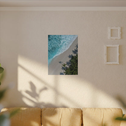 Paradise Cove Matte Stretched Canvas