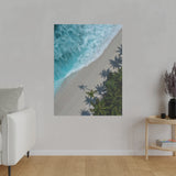 Paradise Cove Matte Canvas, Stretched