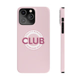 Pretty Nurse Club Est Slim iPhone Case