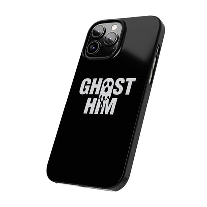 Ghost Him Slim iPhone Case