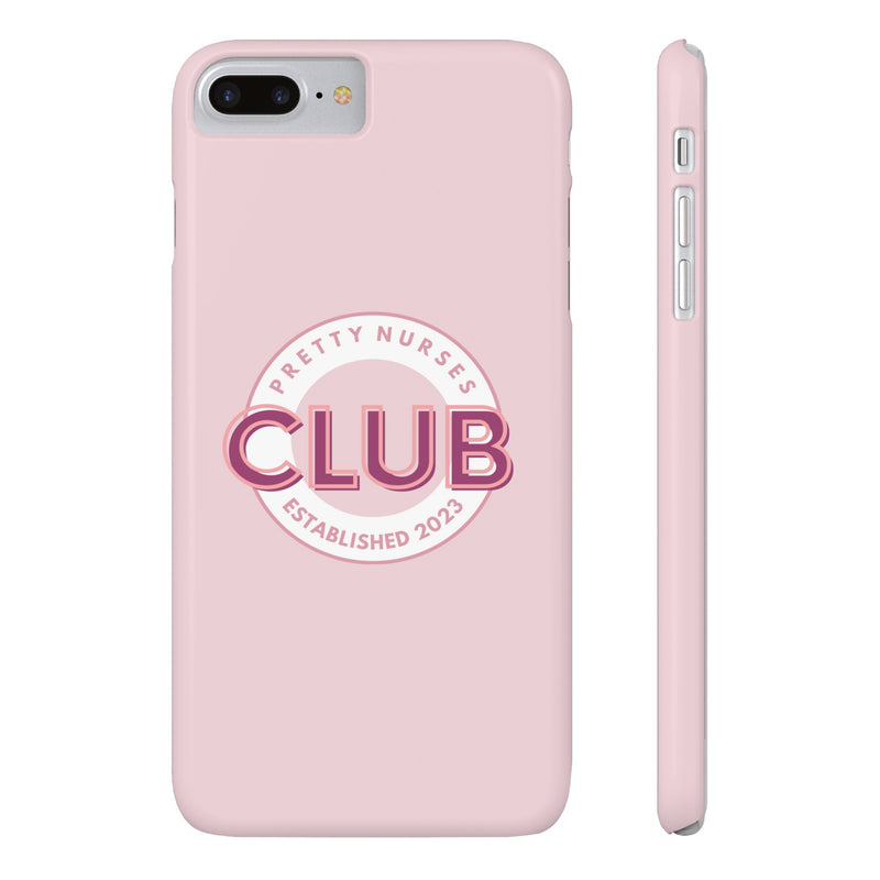 Pretty Nurse Club Est Slim iPhone Case