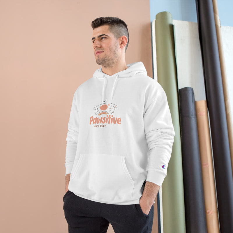 Pawsitive Vibes Only Champion Hoodie