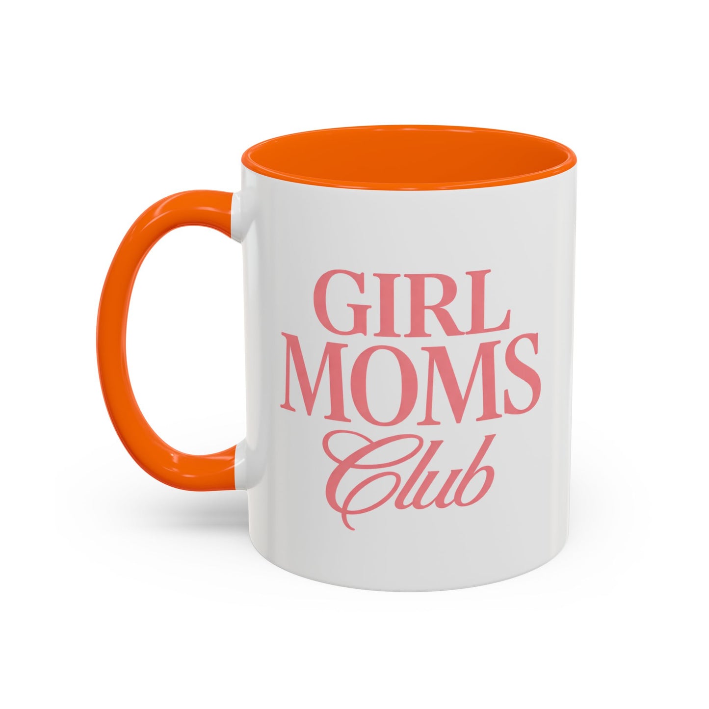 Girl Moms Club Accent Coffee Mug — 11/15oz