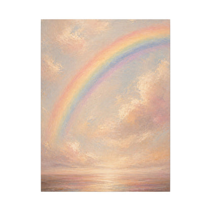 Rainbow Horizon Canvas Print — Matte Stretched Canvas