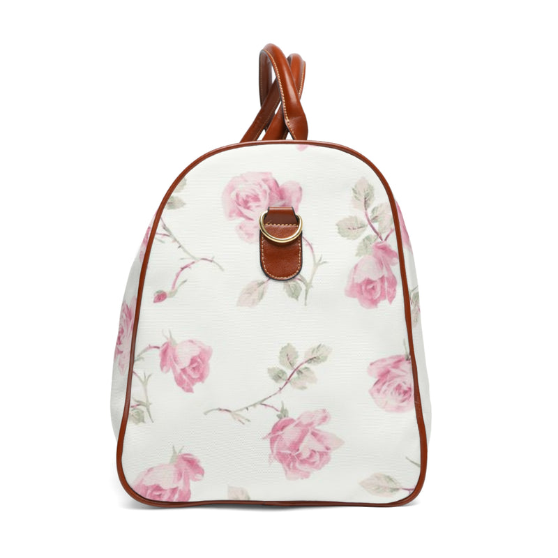 Blushing Rose Waterproof Travel Bag