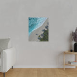 Paradise Cove Matte Canvas, Stretched