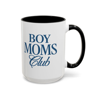 Boy Moms Club Accent Coffee Mug – 11/15oz
