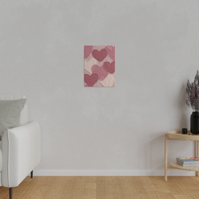 Love in the Air Matte Canvas, Stretched