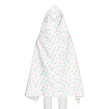 Multicolor Polka Dot Youth Hooded Towel